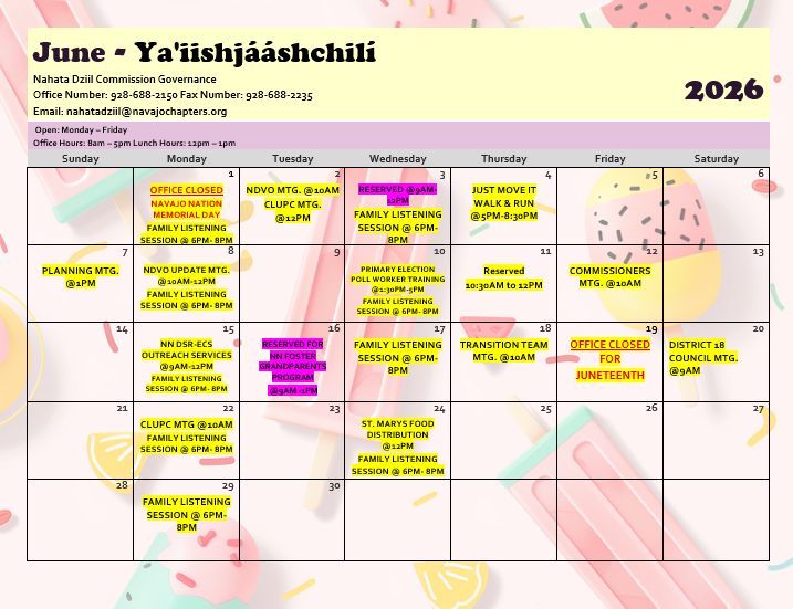 June-Calender